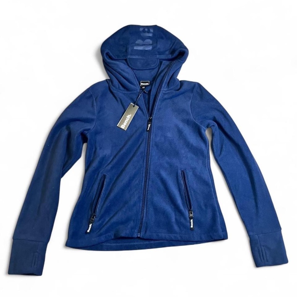 Bench Navy Fleece Jacket NWT Size L
